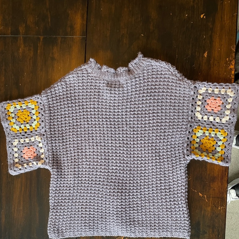 Universal Threads Crochet Knit Sweater Shirt